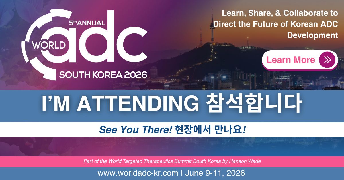 5th World ADC Summit South Korea - I'm attending banner
